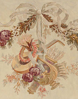 Панно и фотообои Iksel Scenic & Architectural Wallpapers 19th Cent Garlands Gar 2