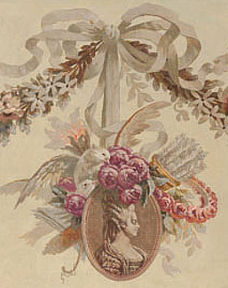Панно и фотообои Iksel Scenic & Architectural Wallpapers 19th Cent Garlands Gar 4