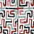 Ткань Jim Thompson №9 Moonstone Embroideries by Richard Smith N9012294002