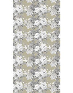 Обои Nicolette Mayer Regence Redux Les Fleurs/Putty Toile