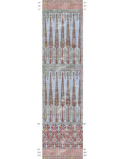 Обои Nicolette Mayer Ottoman Fantasy Topkapi Garden/Turquoise Red