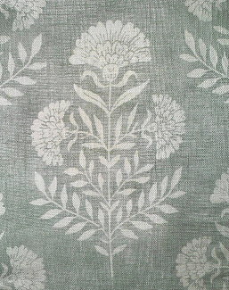 Ткань Galleria Arben Babur Marigold/Blue/Stone