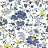 Ткань Marufabrics Florium Amorilas/Blue