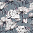 Ткань Marufabrics Florium Peones/Blue