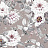 Ткань Marufabrics Florium Wildrose/Beige