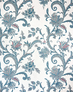 Ткань Degrape Portofino Collection Fleurs/Blue