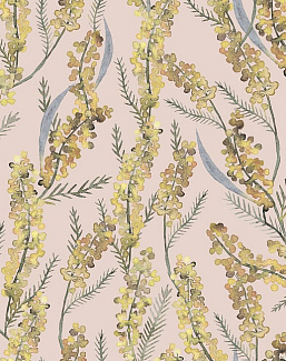 Ткань Marufabrics Florium 02002/Pink