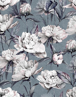 Ткань Marufabrics Florium 02010/Blue