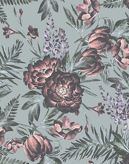 Ткань Marufabrics Florium 02012/Green