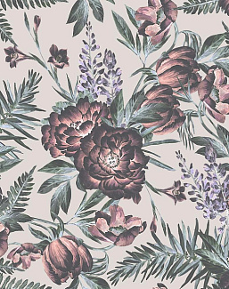Ткань Marufabrics Florium 02013/Beige