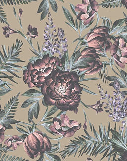 Ткань Marufabrics Florium 02014/Olive