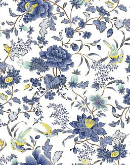 Ткань Marufabrics Florium 02031/Blue