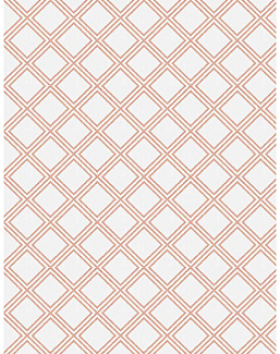 Ткань Trend Echo Citrus/Coral 05151/Coral