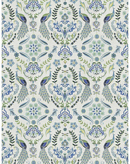 Ткань Trend Echo Indigo/Sky 05132/Ocean