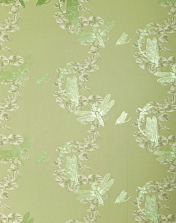 Обои Barneby Gates Book vol.2 BG0600202/Dragonfly/Apple Green