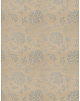 Ткань Stroheim Palace Silk Seaglass Asquith trail/Blue silver
