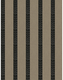 Ткань Stroheim Black And White Greyton stripe/Panther