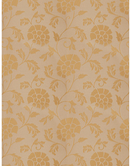Ткань Stroheim Palace Silks Amber Glow Asquith trail/Gold leaf
