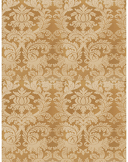 Ткань Stroheim Palace Silks Amber Glow Pierrepont Damask/Mustard seed