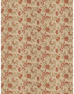 Ткань Stroheim Palace Silks Amber Glow Annesley/Rose coral