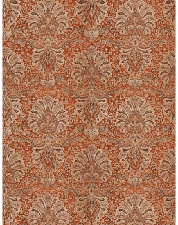 Ткань Stroheim Palace Silks Amber Glow Calvert paisley/Sienna