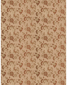Ткань Stroheim Palace Silks Amber Glow Annesley/Currant