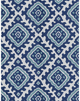 Ткань Stroheim Dana Gibson Blue Green Santa marta/Blue