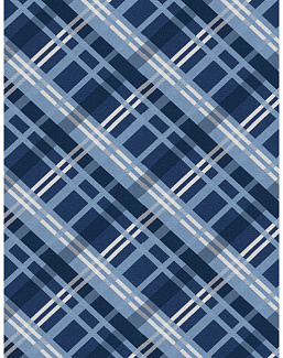 Ткань Stroheim Dana Gibson Blue Green St. Andrews/Blue