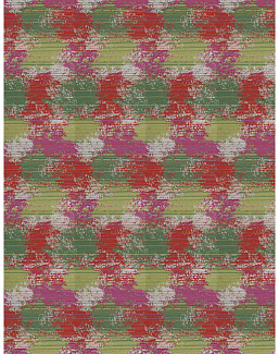 Ткань Stroheim Dana Gibson Coral Pink Schnabel/Fuchsia