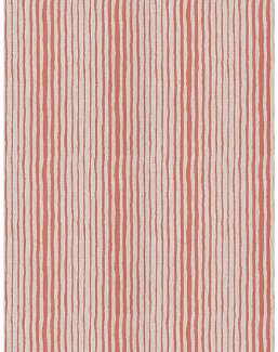 Ткань Stroheim Dana Gibson Coral Pink Couture stripe/Coral