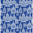 Ткань Stroheim Dana Gibson Prints II Occidental/Cobalt blue