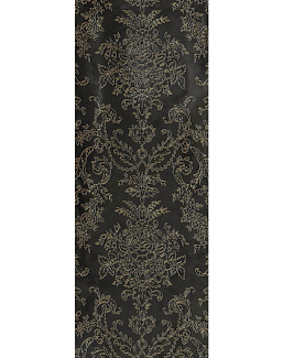 Обои Zuber Broderies 484/Noir/Serti or Pale