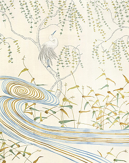 Обои Paul Montgomery Studio Fine Painted Wallpapers Kimono