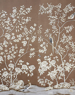 Обои Paul Montgomery Studio Fine Painted Wallpapers Longwood Garden