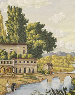 Обои Paul Montgomery Studio Fine Painted Wallpapers Provencal