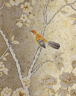 Обои Paul Montgomery Studio Endur Collection (Mural Sources) E-CH-111-CS-SS/Silver Speckle