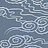 Обои Paul Montgomery Studio Murals For Unique Walls Celeste Blue/Blue