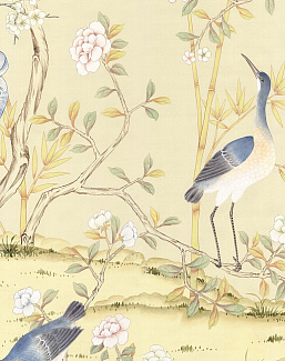 Обои Paul Montgomery Studio Murals For Unique Walls Chai Wan Triptych/Cream