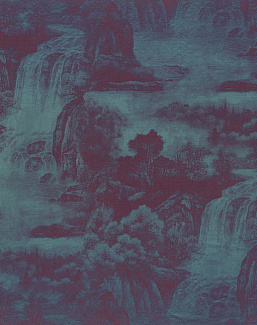 Ткань Casamance Acqua Viva/Remanence 43370440