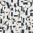 Ткань Thevenon 654 Dots/Letters 2400712