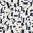 Ткань Thevenon 654 Dots/Letters 2400712