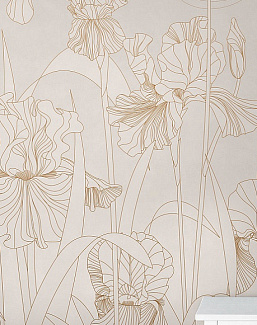 Панно и фотообои Affresco Line Art AF2139-COL1