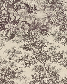 Обои Little Greene Revolution Papers 0284SGCHOCO