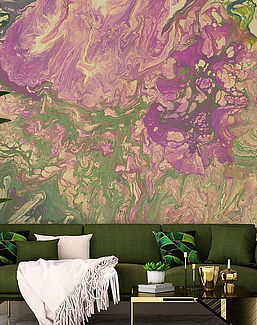 Панно и фотообои Affresco Fluid AF2054-COL4