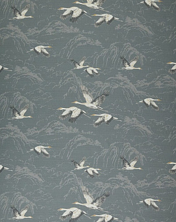 Ткань Laura Ashley Signature Coll.1 Animalia/Steel
