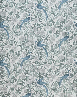 Ткань Laura Ashley Romantic Opulence Vol.1 OsterleyBirds/Seaspray