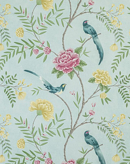 Ткань Ashley Wilde Kyoto Cardens Rhea/Aqua