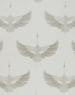 Ткань KAI Aravalli Demoiselle/Silver