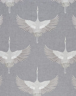 Ткань KAI Aravalli Demoiselle/Smoke