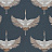 Ткань KAI Aravalli Demoiselle/Midnight